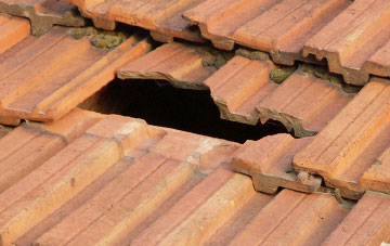 roof repair Llechfaen, Powys